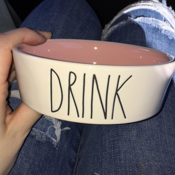 Rae Dunn Other - LAST ONE Rae Dunn Drink Pink Cat Bowl
